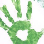groene hand